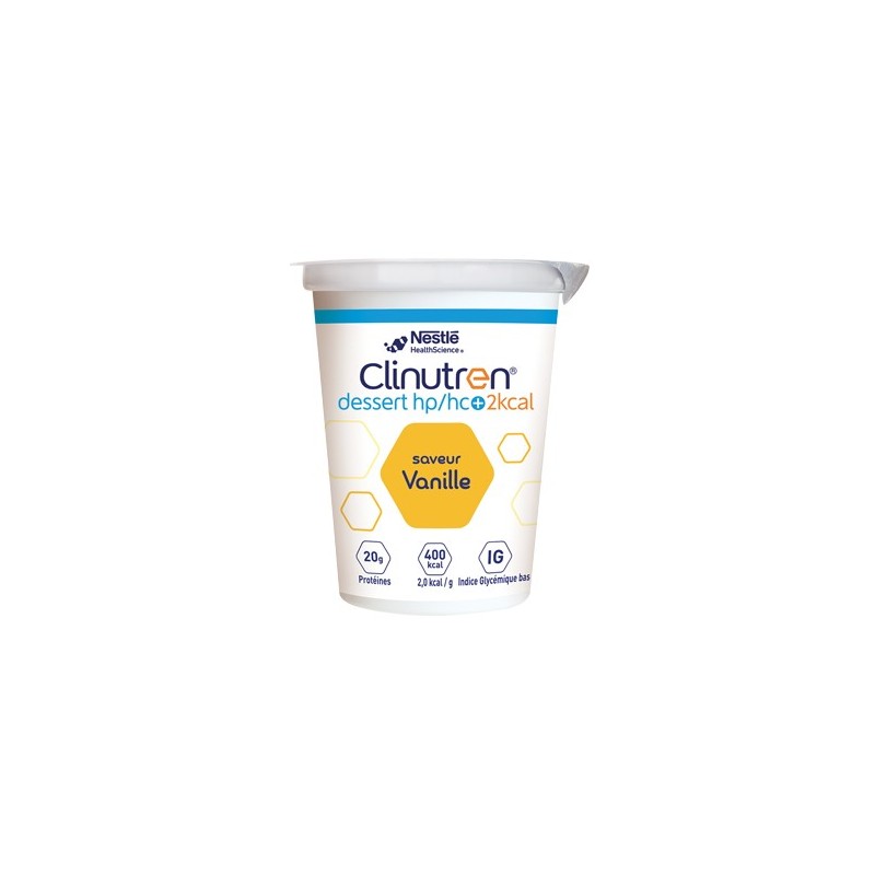 Clinutren® dessert HP/HC+ 2 Kcal Sans lactose