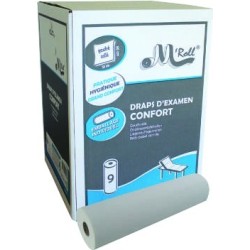 Draps d'examen gaufrés confort