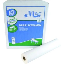 Draps d'examen lisses Ecolabel