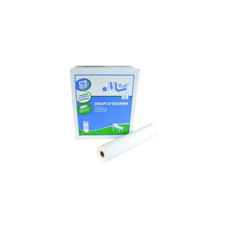 Draps d'examen lisses Ecolabel