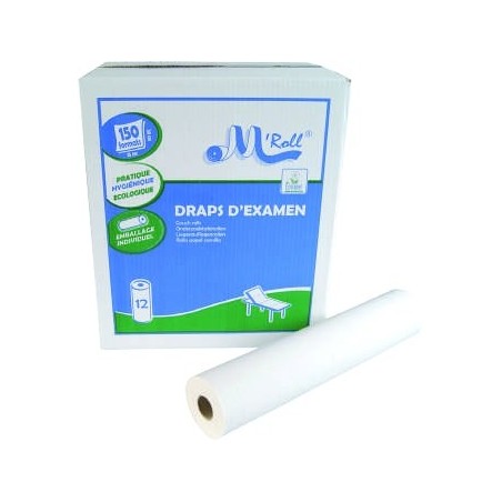 Draps d'examen lisses Ecolabel