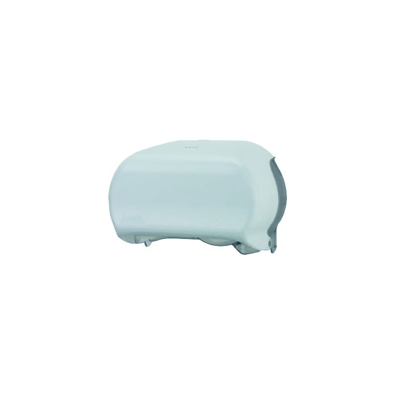 Système de distribution de papier hygiénique double rouleaux
