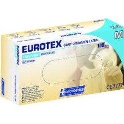 Gants d'examen latex Eurotex®