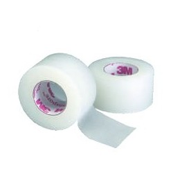 Sparadrap plastique transparent microperforé 3M™ Transpore™**