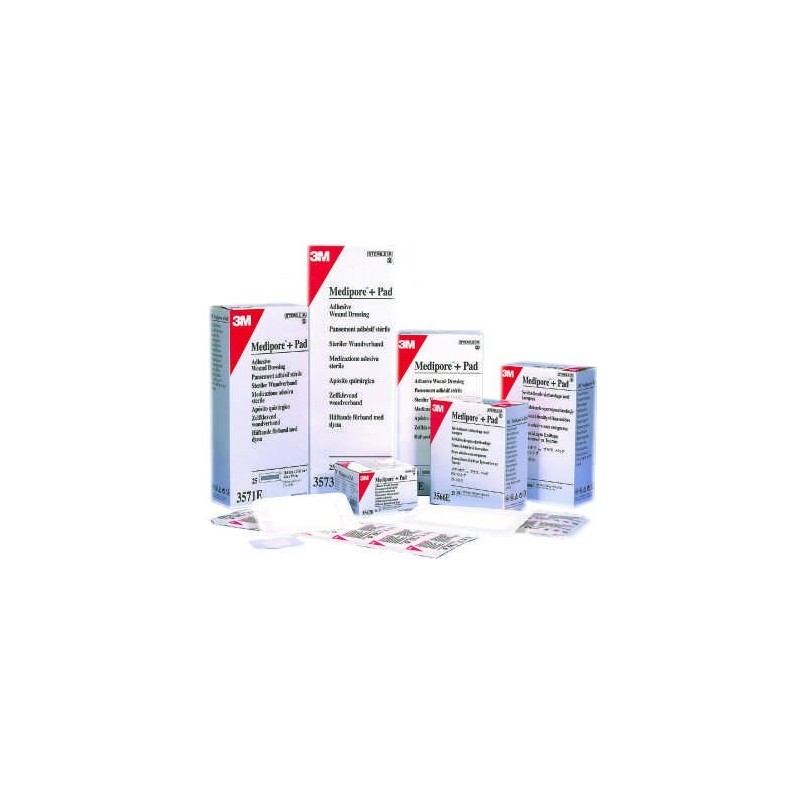Pansement adhésif 3M™ Medipore™ + Pad*