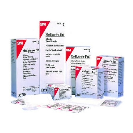 Pansement adhésif 3M™ Medipore™ + Pad*