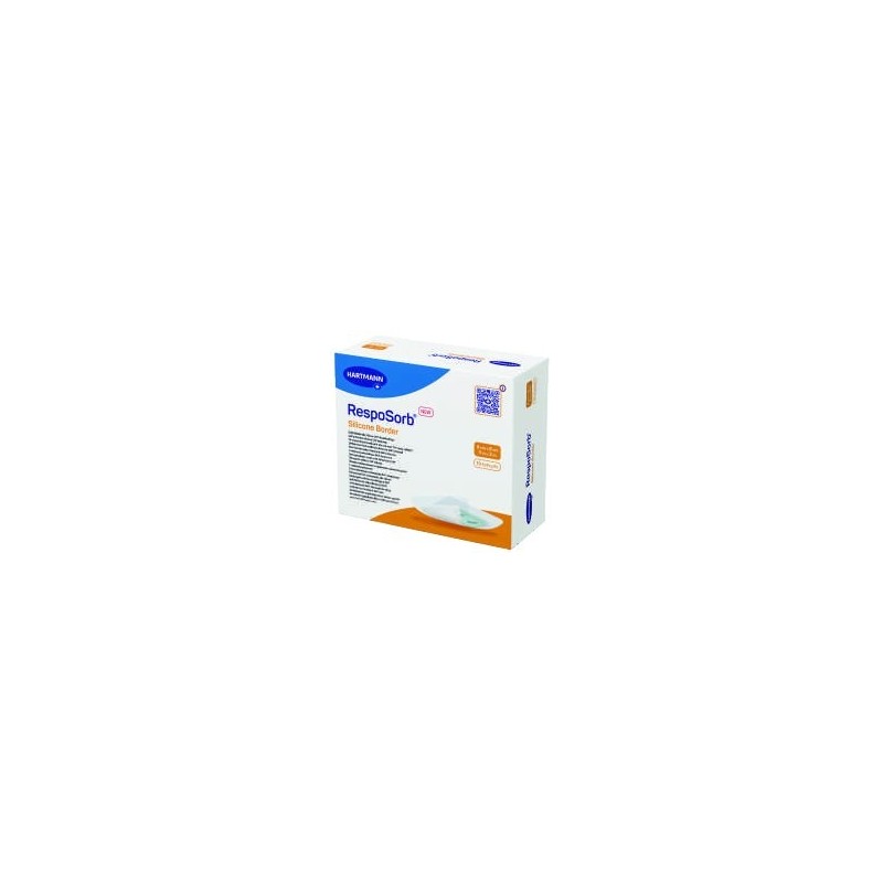 Pansement hydrocellulaire RespoSorb® Silicone Border