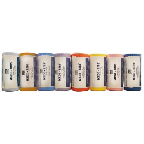 Bavoirs à usage unique avec poche de recueil