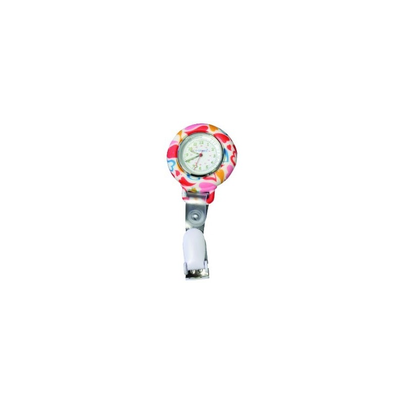 Montre infirmière à clip