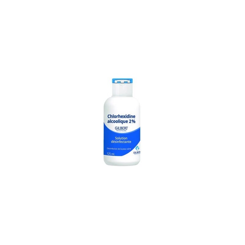 Solution désinfectante incolore Chlorhexidine alcoolique 2%*