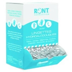 Présentoir lingettes désinfectantes ou nettoyantes
