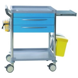 Chariot de soins 2 tiroirs