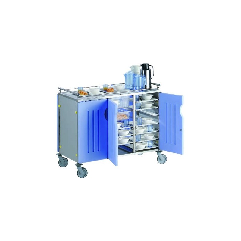 Chariot inox