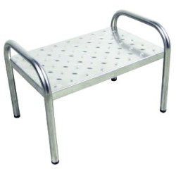 Marchepied inox 1 ou 2 marches