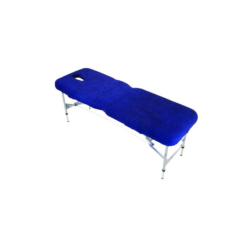 Housse éponge pour tables de massage avec trou