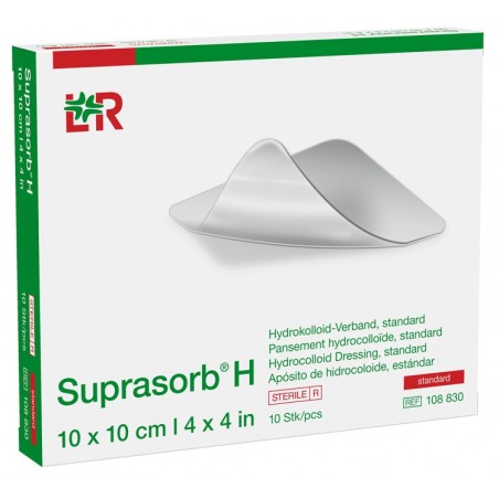 Pansement hydrocolloïde* Suprasorb® H  Pansement standard.