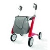 Rollator 4 roues Carbon Ultralight ou Carbon ultralight avec petit sac