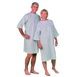 Chemise de malade et bavoir