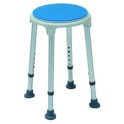Tabouret Blue Seat