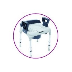Chaise mobile douche/toilettes Mahina