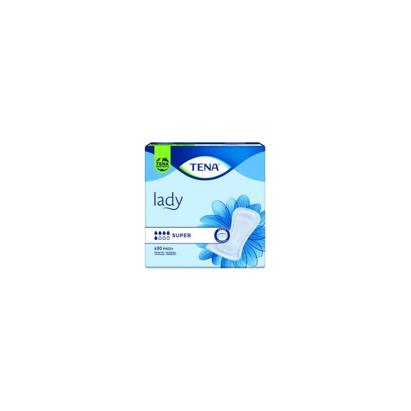 Serviettes féminines TENA Discreet ou TENA Lady