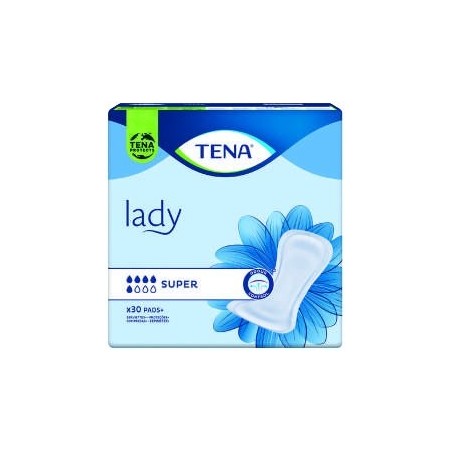 Serviettes féminines TENA Discreet ou TENA Lady