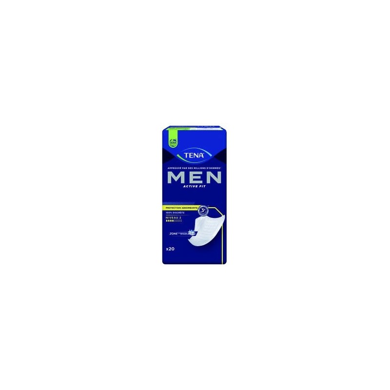 Protections masculines TENA Men Active Fit