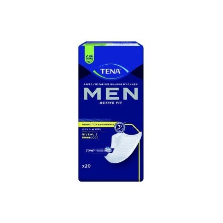 Protections masculines TENA Men Active Fit