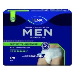 Sous-vêtements jetables masculins TENA Men Active Fit ou Premium Fit