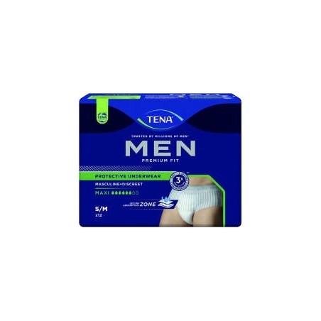 Sous-vêtements jetables masculins TENA Men Active Fit ou Premium Fit
