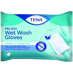 Gants sans rinçage TENA Wet Wash Gloves ProSkin