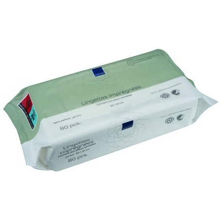 Gamme d'essuyage corporel