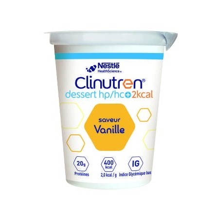Clinutren® dessert HP/HC+ 2 kcal Sans lactose