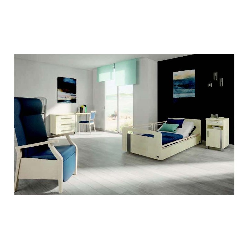 Mobilier de chambre Aubance sur pieds