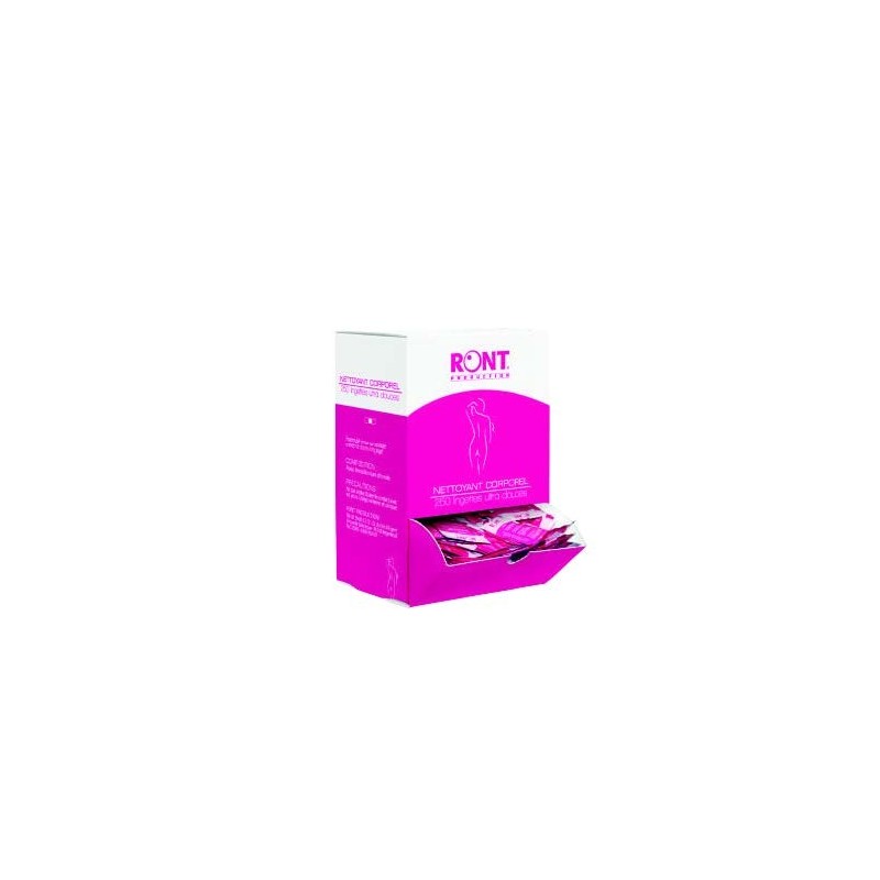Lingettes nettoyant corporel