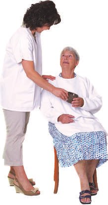 Bavoir éponge avec manches
