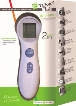 Thermomètre sans contact E’Temp flash