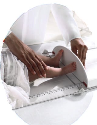 Toise curseur extra-large seca 207 et toise mobile seca 417